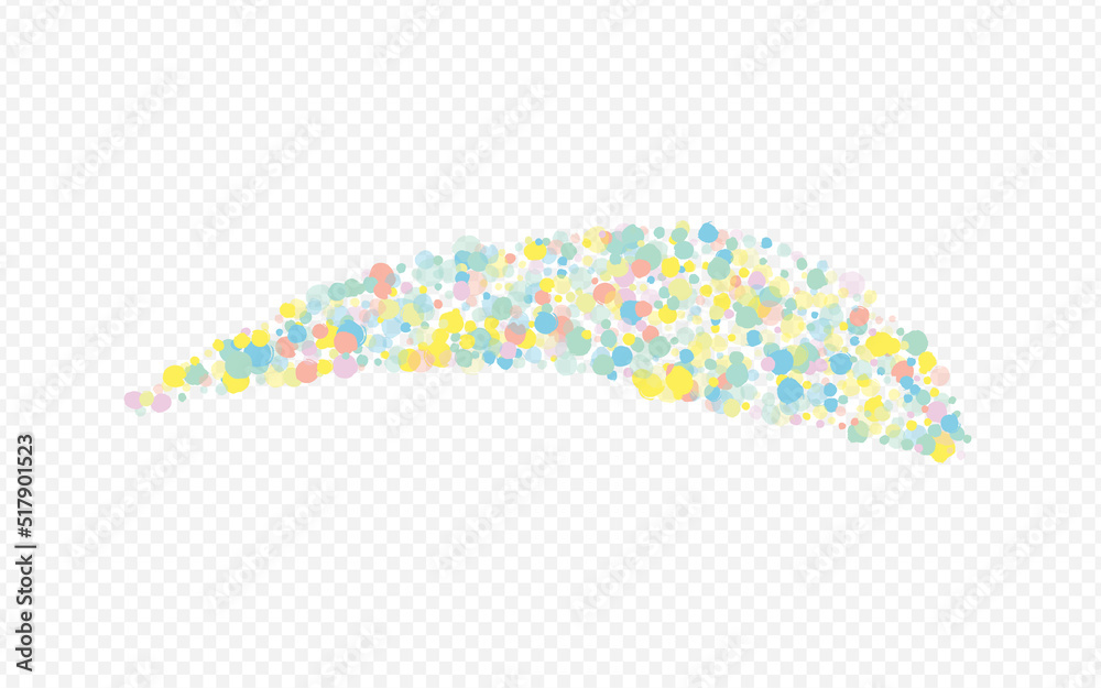 Fototapeta premium Green Splash Fun Transparent Background. Festival