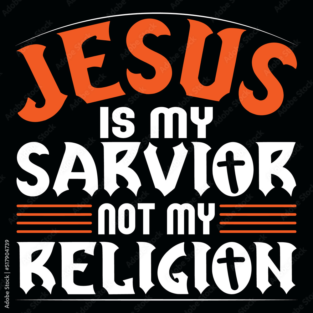 Jesus is my savior not my religion long sleeve t-shirt  Christian apparel