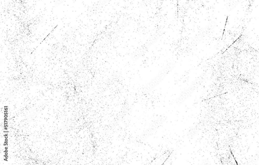 Grunge Black and White Distress Texture.Dust Overlay Distress Grain ,Simply Place illustration over any Object to Create grungy Effect.