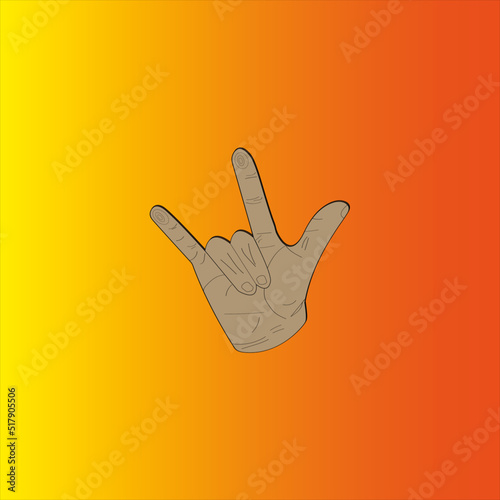 hand sign icon
