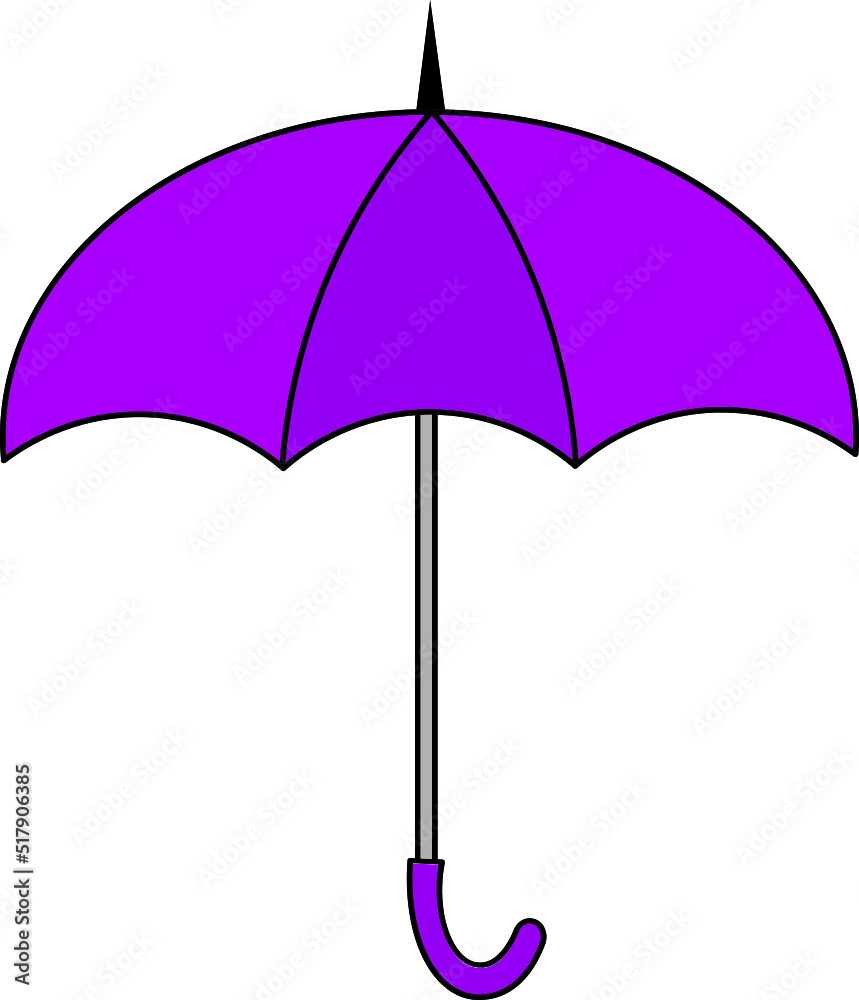 colorful Illustrations of Umbrella. Flat design of umbrella. Vector illustration set of different coloured umbrellas. colorful Illustrations of Umbrella. Flat design of umbrella. Vector illustration set of different coloured umbrellas.
