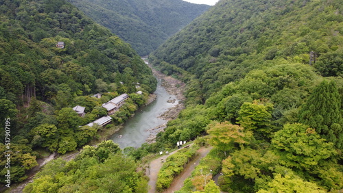 Japan Drone Kyoto Sea Mountain