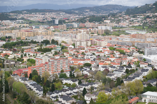 Panorama miasta Braga Portugalia © Robert
