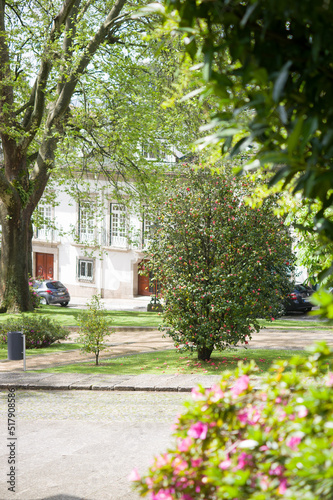 Park miejski Braga Portugalia