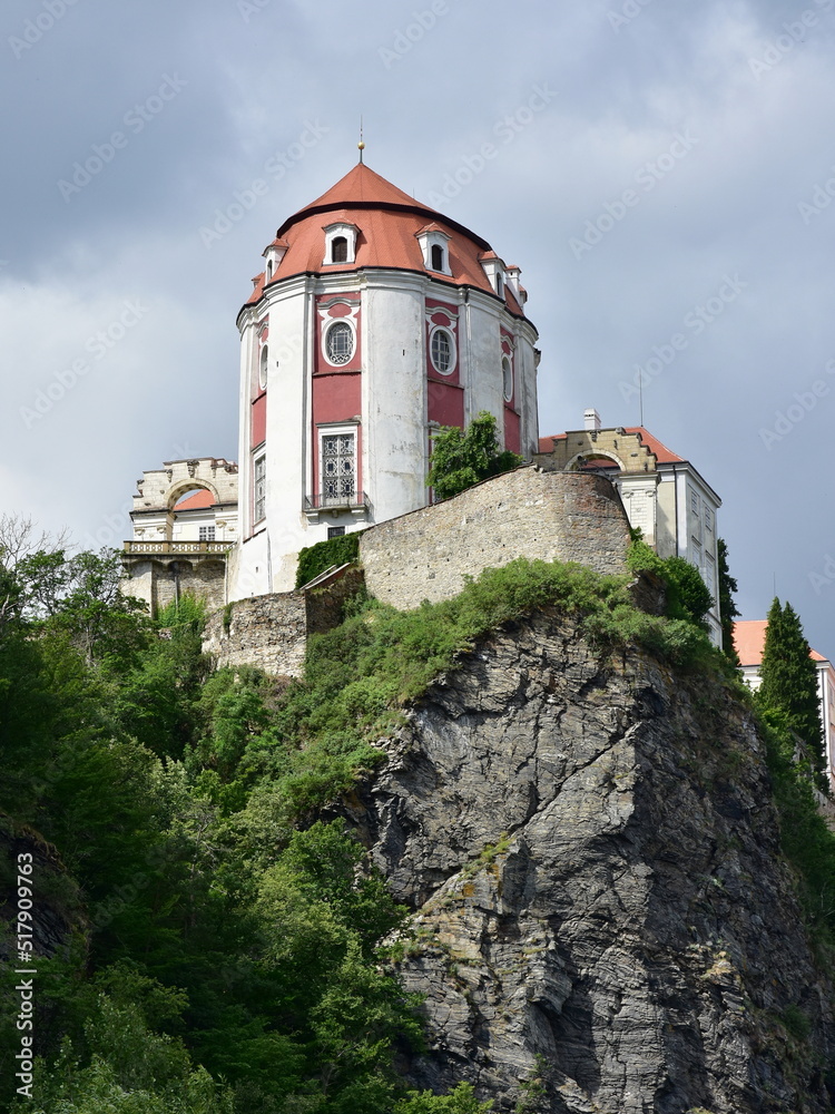 castle Vranov na Dyji near town Znojmo in Czech republic
