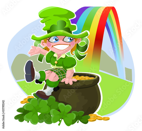 st patrick girl
