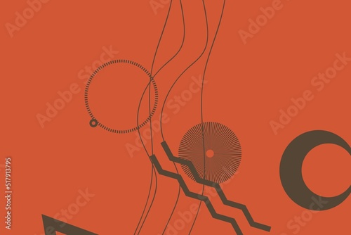 Geomeric colorful shapes. Modern technology business abstract cover design. Cover design template for the presentation, brochure, catalog, poster, book, magazines.
