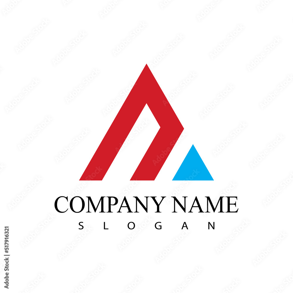 A initial letter logo vector template design A initial letter logo vector template design