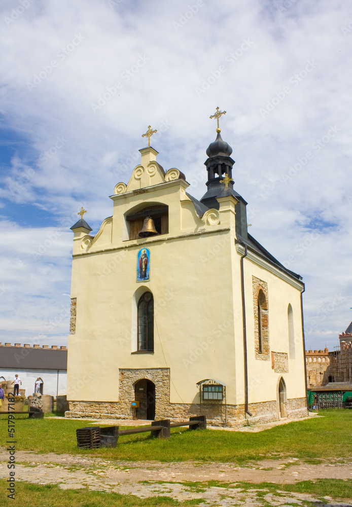 Castle Church in Medzhybozh Castle in Ukraine	