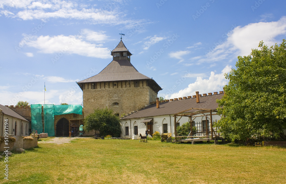 Famous Medzhybozh Castle in Ukraine	