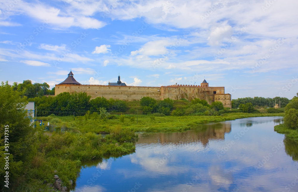 Famous Medzhybozh Castle in Ukraine