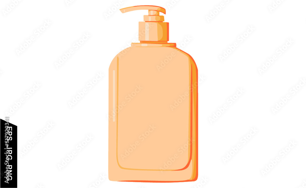 Bath Equipment vector - soft soap Bath Equipment vector - soft soap