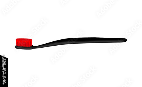 Bath Equipment vector - toothbrush