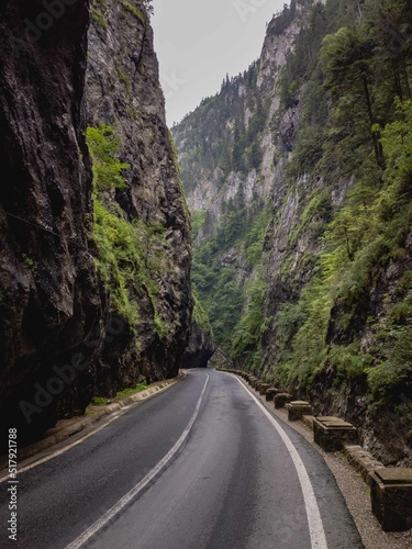 mountain road in the mountains