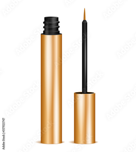 Mascara isolated mock-up