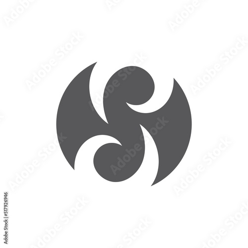 Fototapeta Naklejka Na Ścianę i Meble -  Business corporate S letter logo