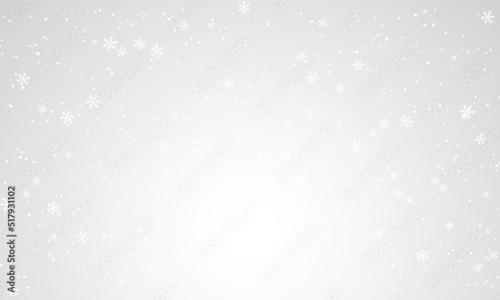 Abstract Snow Flake White and Gray Vector Backgrounds illustrations