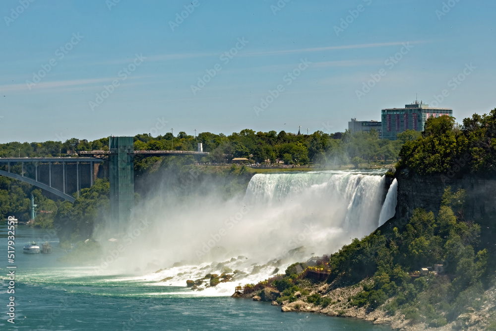 View of Niagara Falls from Canadian side, Ontario, Canada