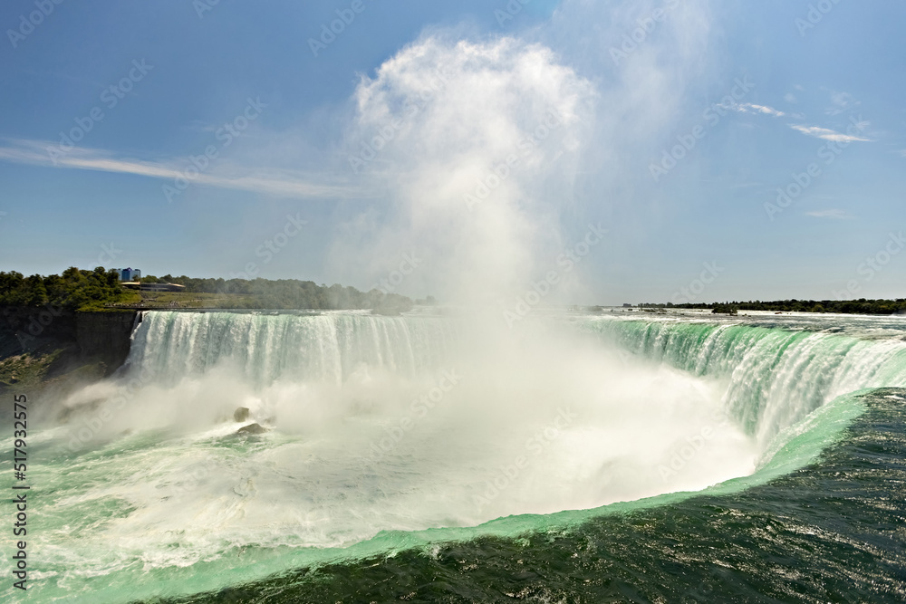 View of Niagara Falls from Canadian side, Ontario, Canada View of Niagara Falls from Canadian side, Ontario, Canada