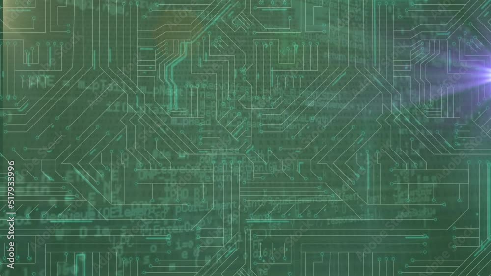 Animation of processor socket over dark background Animation of processor socket over dark background