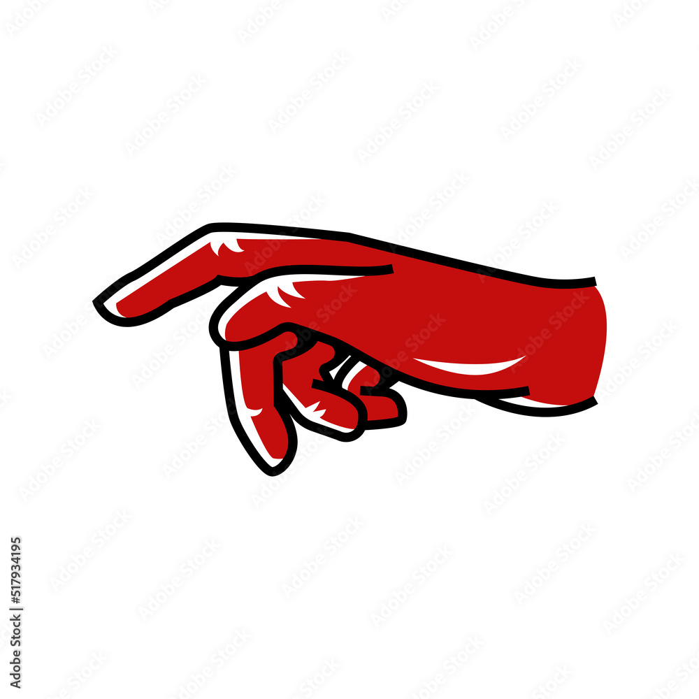 Obraz premium hands icon illustration