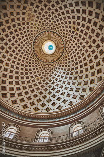 Photography ceiling of The Sanctuary Basilica of the Assumption of Our Lady