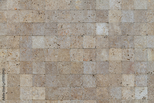 Wallpaper Mural Yellow stone tiles masonry closeup background Torontodigital.ca