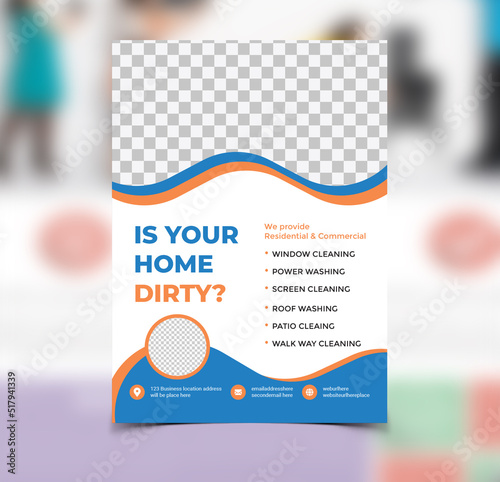Cleaning Services Flyer Template