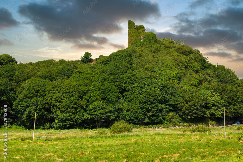Dunhill Castle in Co.Waterford