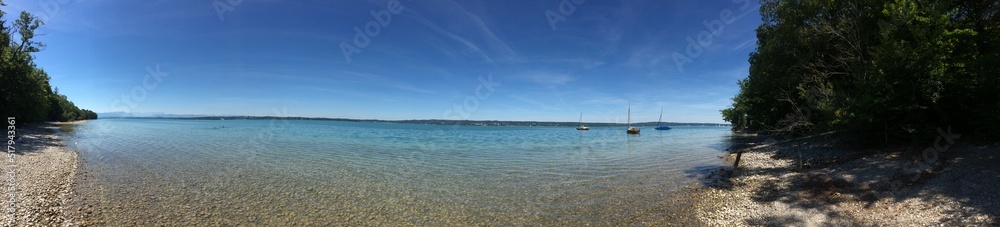 Starnberger See im Sommer