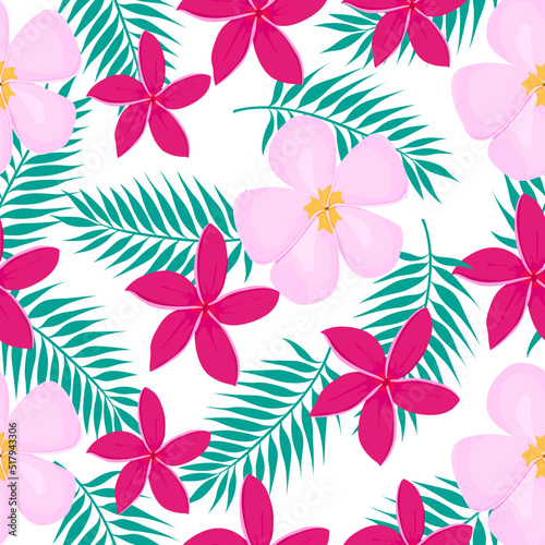 Seamless pattern. Flower pattern.Blooming pattern .Summer background