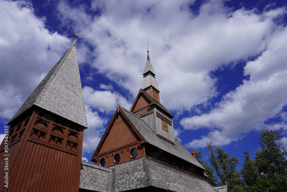 Die Stabkirche in Hahnenklee im Harz Die Stabkirche in Hahnenklee im Harz