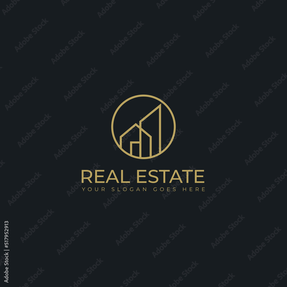 Real estate logo for corporate business Real estate logo for corporate business