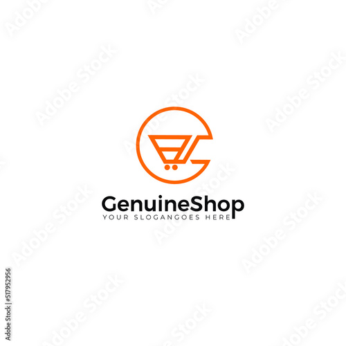 E Commerce logo design for online business