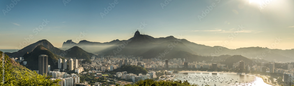 Panorama Rio de Janeiro - obrazy, fototapety, plakaty 