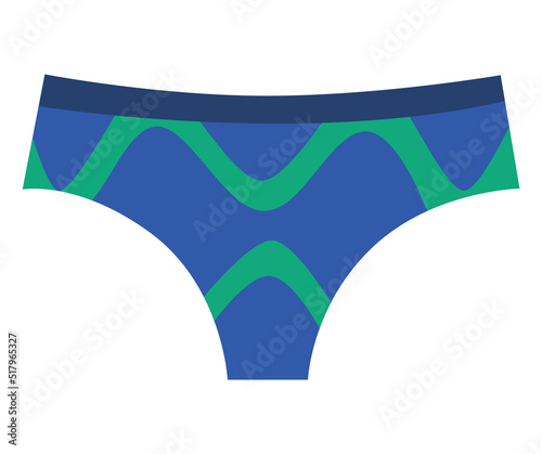 Swimming trunks. Men underwear. Underpants model, beautiful clothing for beach and everyday life, isolated on white background. Summer holiday pool apparel, sea, vacation