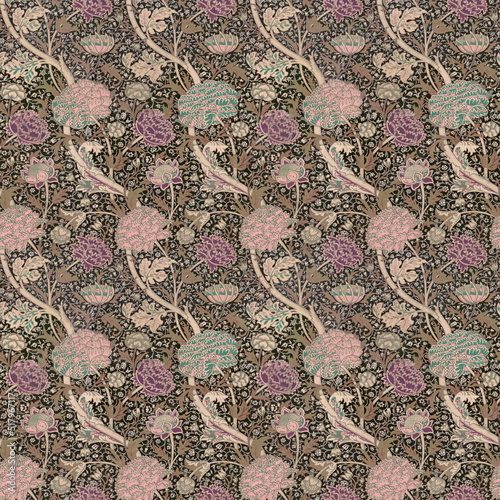 Infinitely repeating background patterns