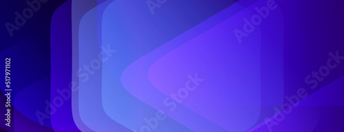 Futuristic geometric overlap layer shape Abstract presentation template isolated vector