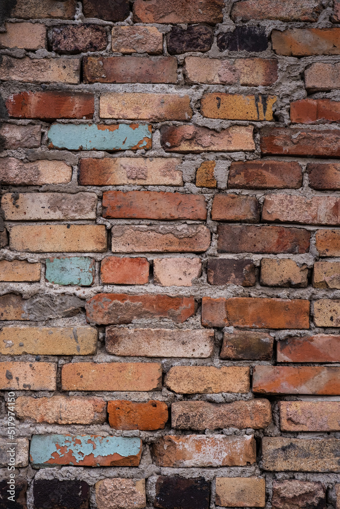 Red, purple. blue and white toned brick wall texture background. Beautiful, dusty, new concrete blocks. Urban, stylish, dark, low key backdrop. Close up, copy space Red, purple. blue and white toned brick wall texture background. Beautiful, dusty, new concrete blocks. Urban, stylish, dark, low key backdrop. Close up, copy space