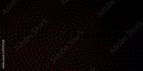 Dark Blue, Red vector texture with circles.