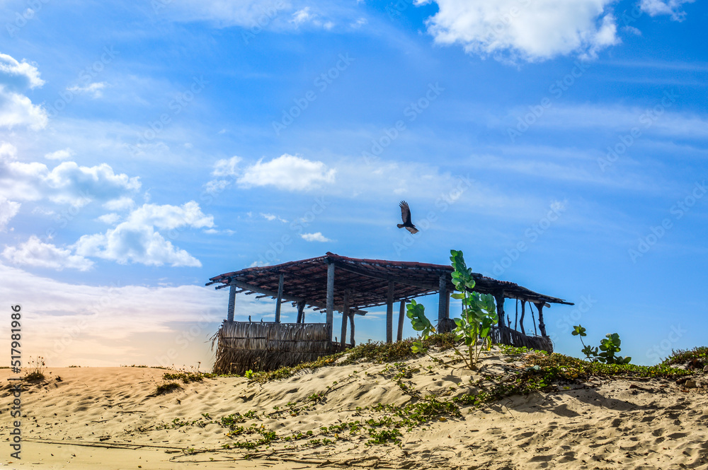 Cabana na praia