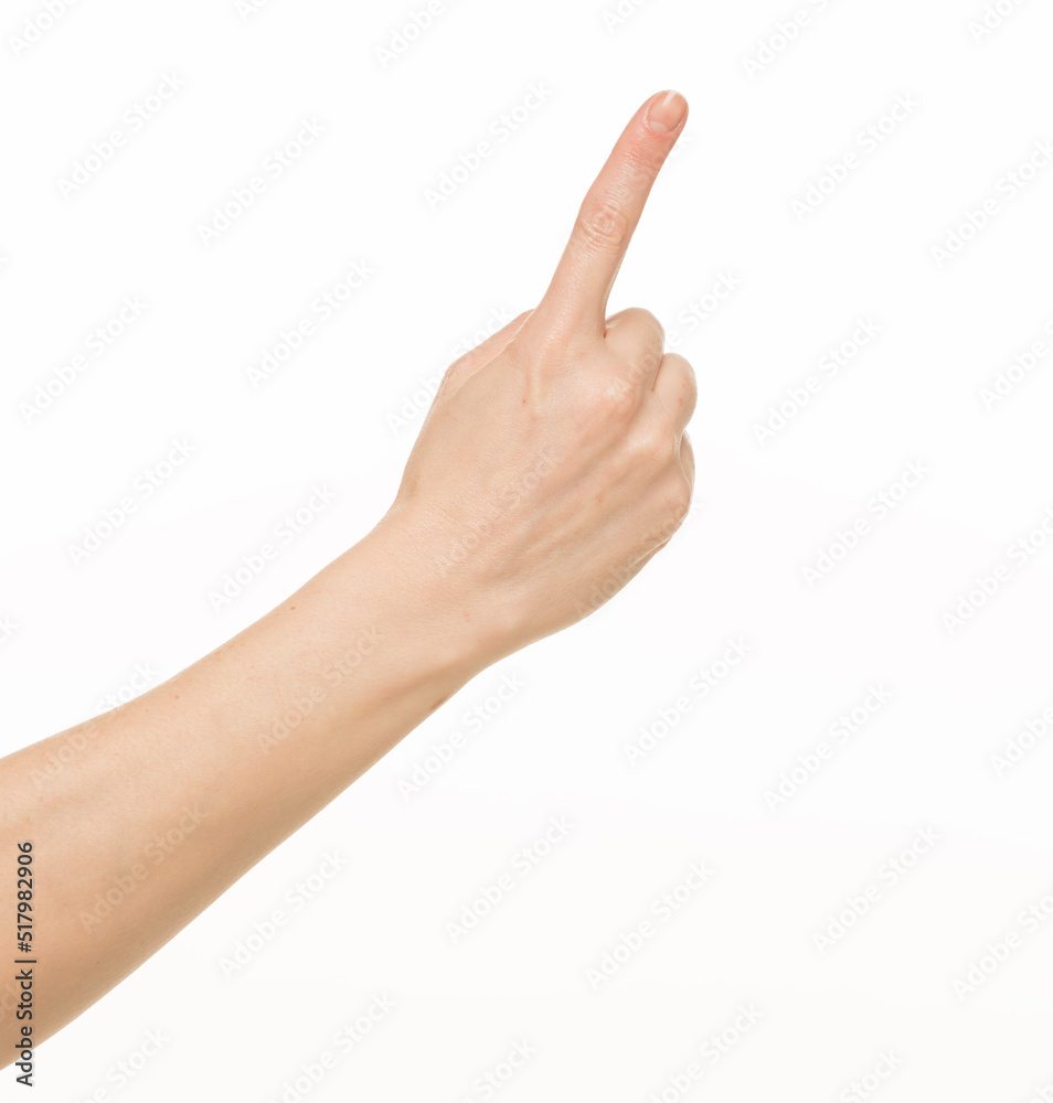 hands show gestures. female hands show gestures on a white background isolated. hands show gestures. female hands show gestures on a white background isolated.
