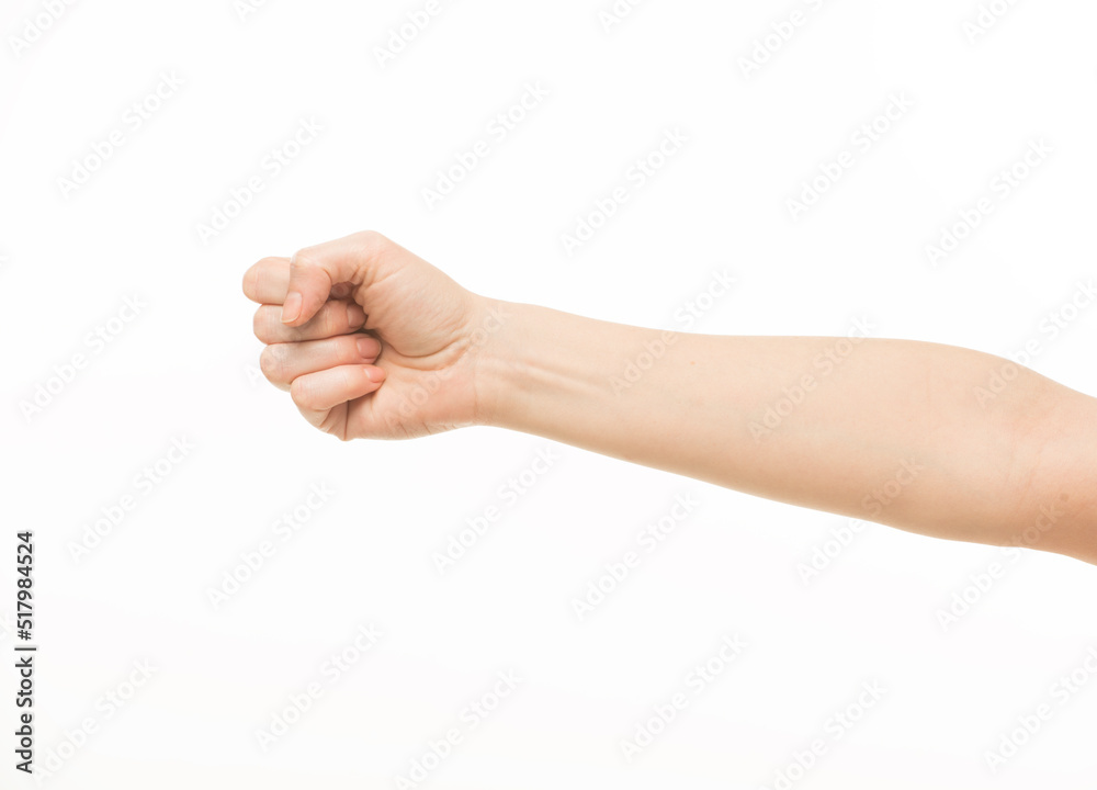 hands show gestures. female hands show gestures on a white background isolated. hands show gestures. female hands show gestures on a white background isolated.
