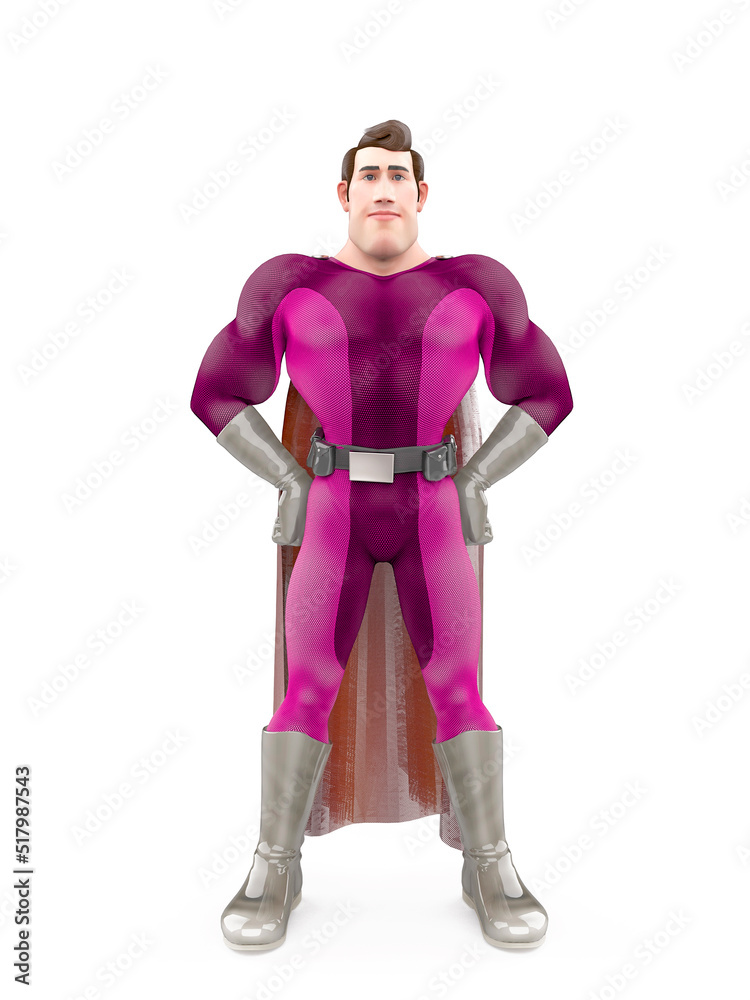 super cartoon is standing up super cartoon is standing up