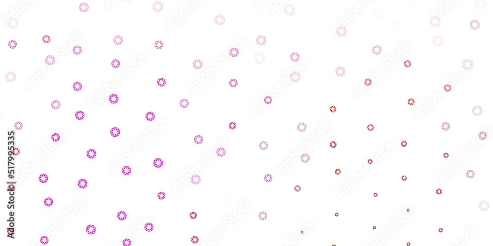 Light purple, pink vector texture with disks. Light purple, pink vector texture with disks.