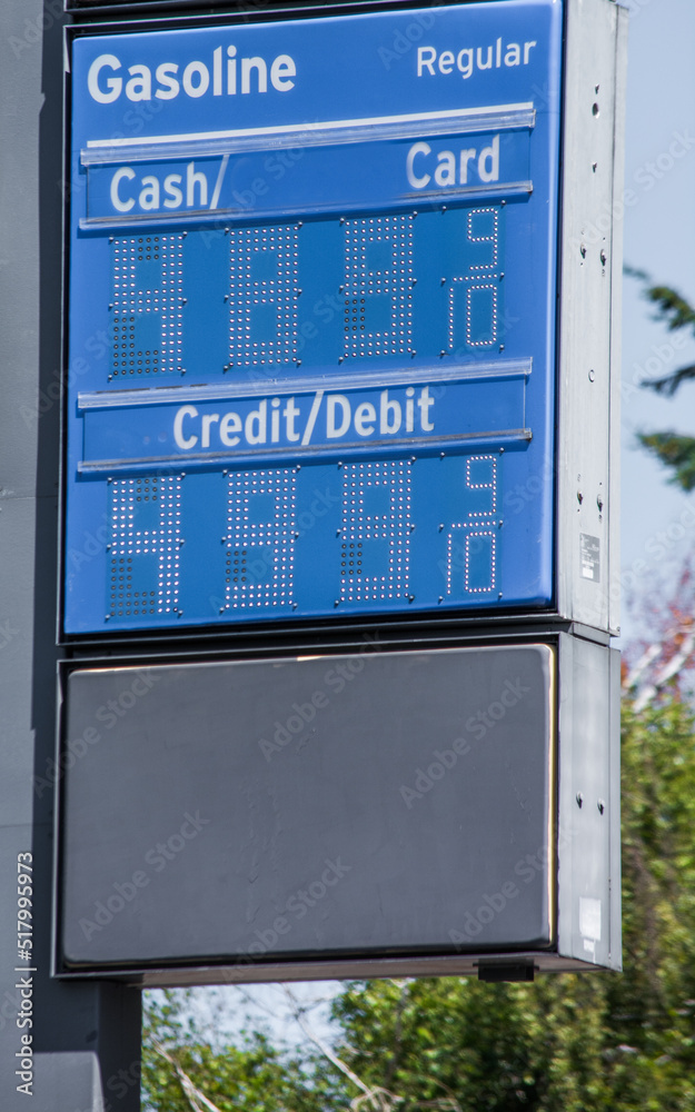 high gas prices $4.89 $4.99 $5 5 dollars