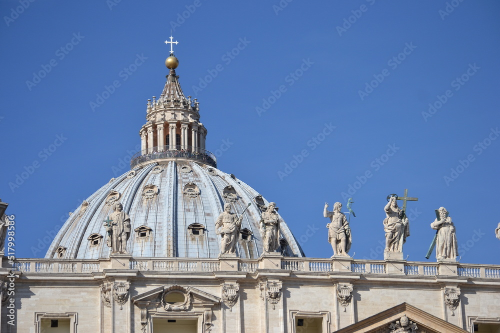 St Peter's Basilica in Vatican, Rome, Italy.
