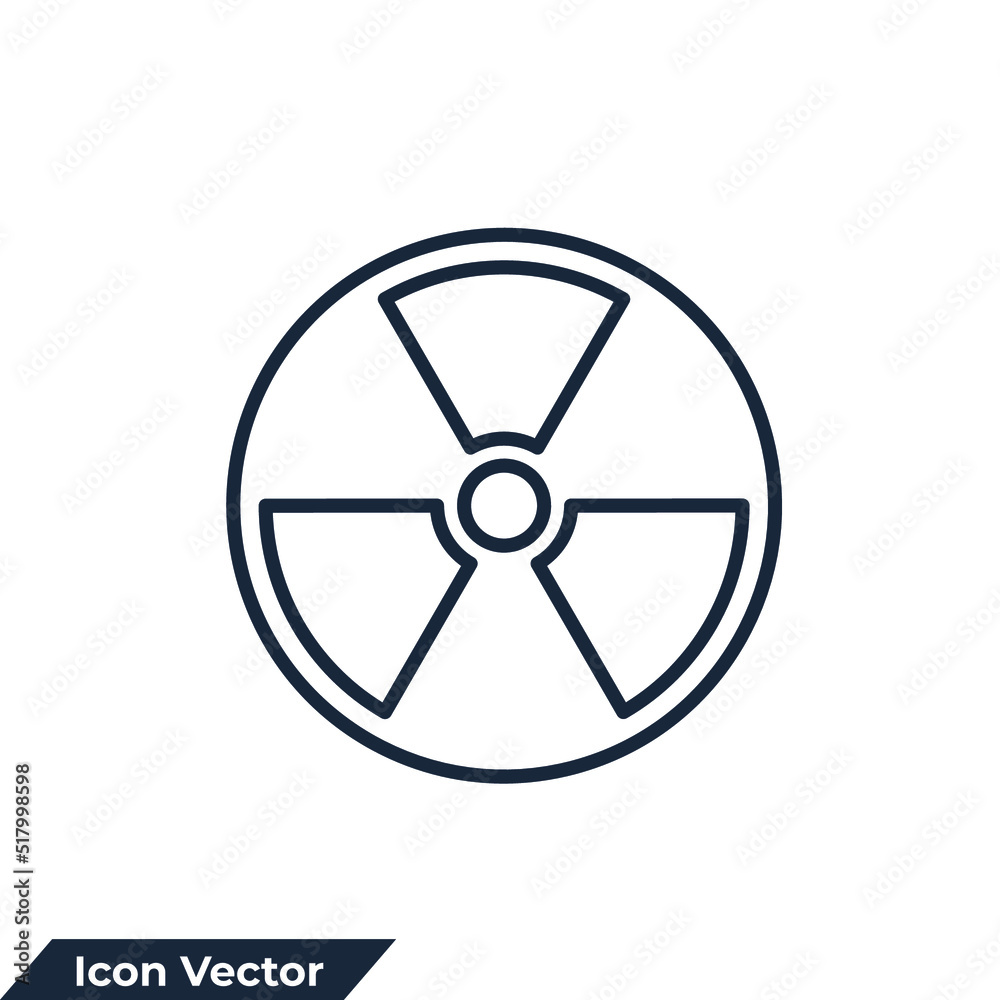 nuclear energy icon logo vector illustration. Radiation symbol template for graphic and web design collection nuclear energy icon logo vector illustration. Radiation symbol template for graphic and web design collection