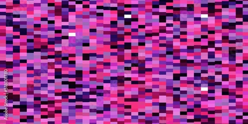 Dark Purple  Pink vector texture in rectangular style.