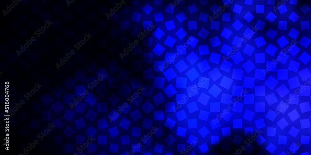 Dark BLUE vector background in polygonal style.